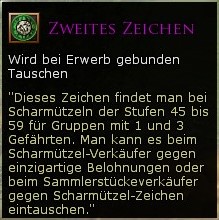 Zweites Zeichen